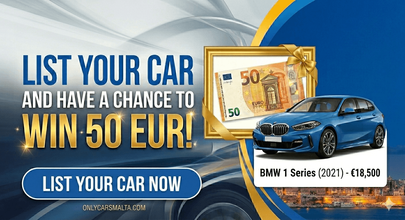List your car on Only Cars Malta